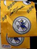 Scott Carpenter hand signed scarf