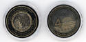 Apollo 17 40th Anniversary Medallion with flown metal